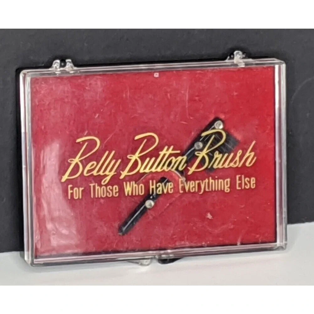 Vintage Belly Button Brush Gag Gift For Those With Everything Else Instructions